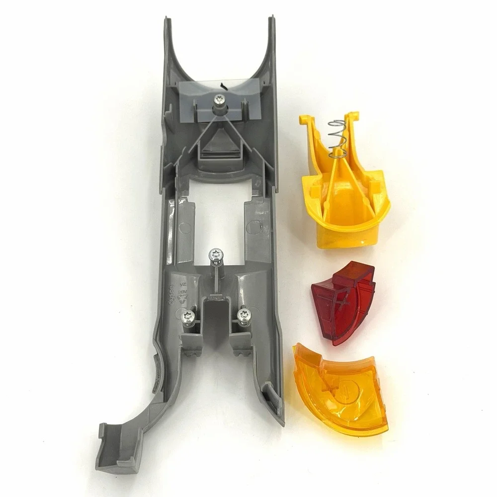 Dyson DC15 Switch Cover Assembly Gray w/Power & Brushroll Buttons Used